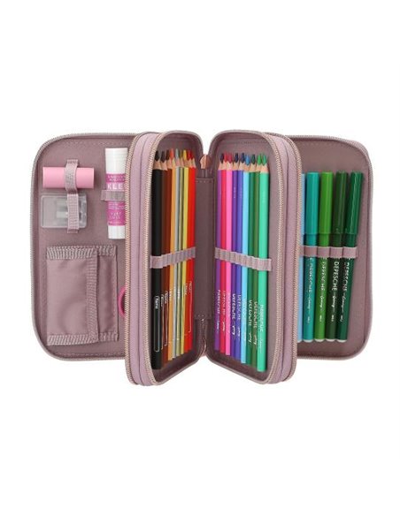 TOPModel Trousse 3 niveaux VIVA VIOLET