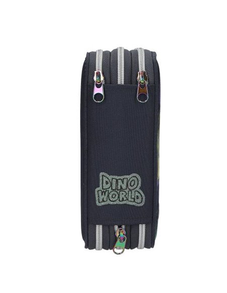 Dino World trousse 3 compartiments LED GALAXY