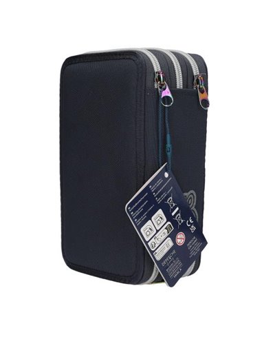 Dino World trousse 3 compartiments LED GALAXY