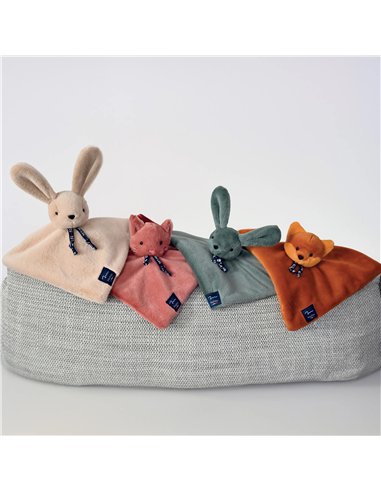 Renard DORLOTIN - Doudou plat - fauve