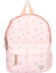Sac à dos enfant fleurs rose