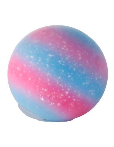  Balle à Presser Anti Stress 7cm Galaxy - Planète