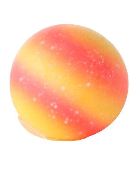  Balle à Presser Anti Stress 7cm Galaxy - Planète
