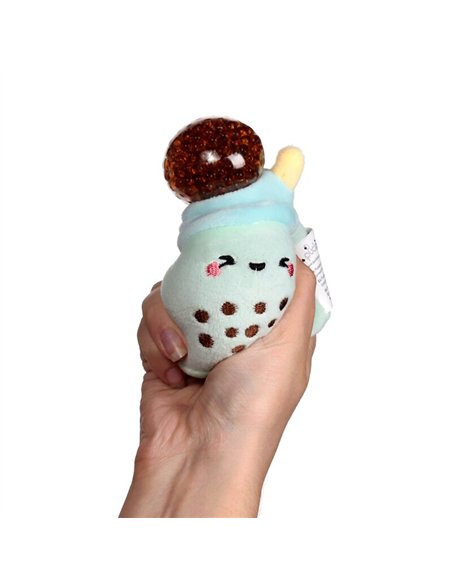 Peluche à Presser Queasy Squeezies anti-stress - Foodiemals Bubble Tea