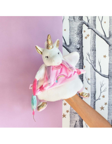 Marionnette licorne 
