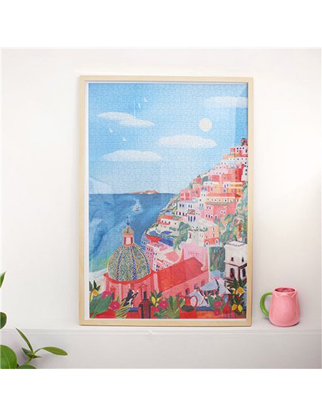 Puzzle Positano par Flore Papier Coton - 1000 pièces - La petite épicerie