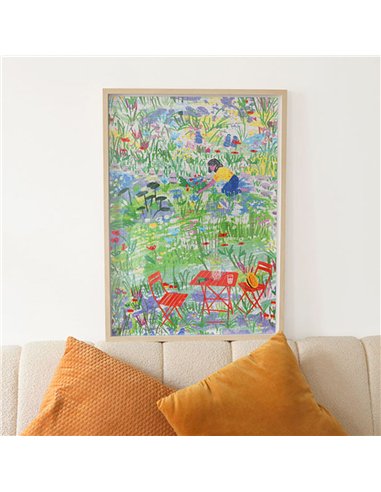 Puzzle Jardin secret par Jeanne Saboureault - 1000 pièces - La petite épicerie