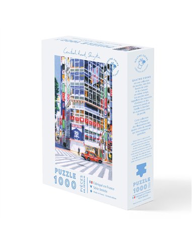 Puzzle Central Road Shinjuku par Clément Thoby - 1000 pièces - La petite épicerie