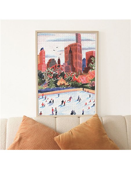 Puzzle Skating in New York par Ban Hee - 1000 pièces - La petite épicerie