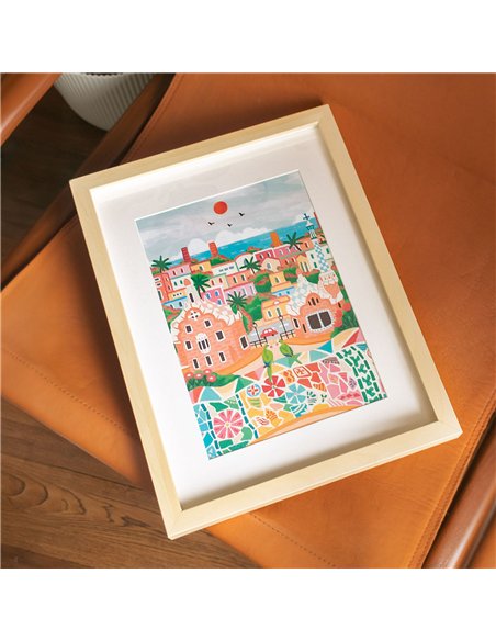 Coffret peinture au numéro - Barcelona par DazlStudio - La petite épicerie