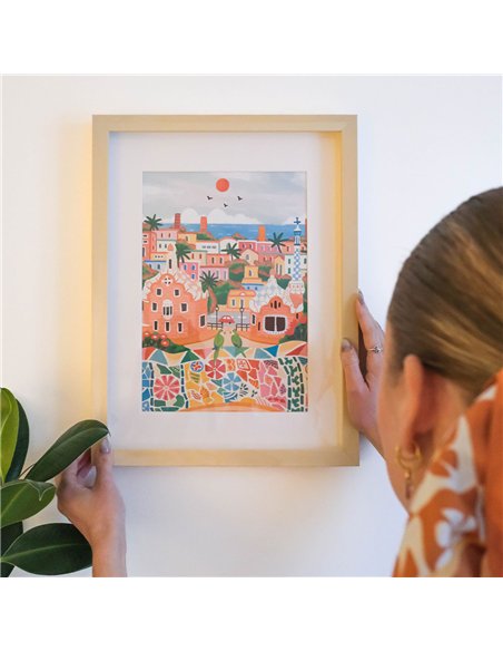 Coffret peinture au numéro - Barcelona par DazlStudio - La petite épicerie