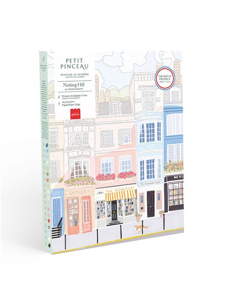 Coffret peinture au numéro - Notting Hill par La petite épicerie