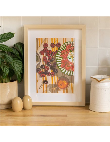 Coffret peinture au numéro - Dolce Vita par Ananya Bhandari - La petite épicerie