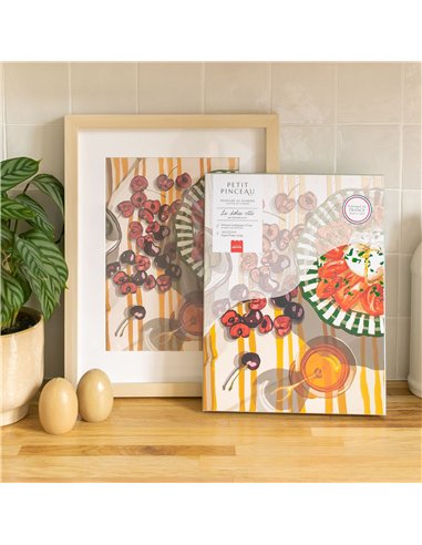 Coffret peinture au numéro - Dolce Vita par Ananya Bhandari - La petite épicerie