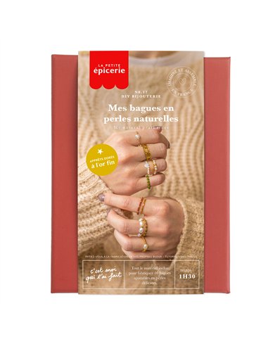 DIY Bijouterie - Mes bagues en perles naturelles - La petite épicerie