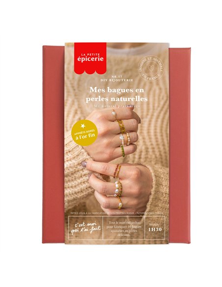 DIY Bijouterie - Mes bagues en perles naturelles - La petite épicerie