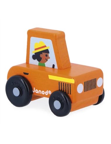 Tracteur Rouge Cross Roads- Janod