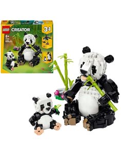 LEGO® CREATOR 31165 - ANIMAUX SAUVAGES : LA FAMILLE DE PANDAS