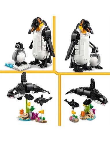 LEGO® CREATOR 31165 - ANIMAUX SAUVAGES : LA FAMILLE DE PANDAS