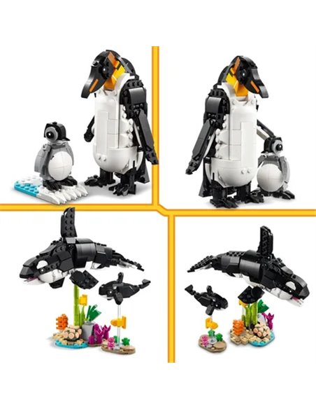 LEGO® CREATOR 31165 - ANIMAUX SAUVAGES : LA FAMILLE DE PANDAS