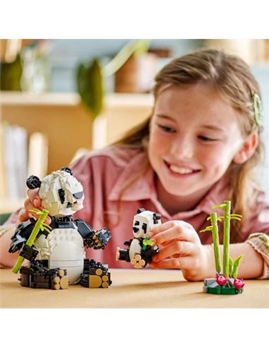 LEGO® CREATOR 31165 - ANIMAUX SAUVAGES : LA FAMILLE DE PANDAS