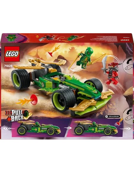 LEGO® NINJAGO 71828 - LA VOITURE DE COURSE A RETROFRICTION DE LLOYD