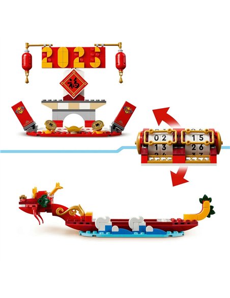 Le calendrier des fêtes LEGO Iconic 40678