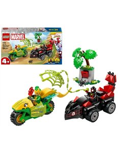 LEGO® MARVEL 11198 - COURSE-POURSUITE ENTRE SPIN ET ELECTRO EN DINO-VEHICULES