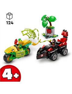 LEGO® MARVEL 11198 - COURSE-POURSUITE ENTRE SPIN ET ELECTRO EN DINO-VEHICULES 2
