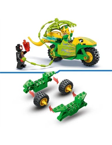 LEGO® MARVEL 11198 - COURSE-POURSUITE ENTRE SPIN ET ELECTRO EN DINO-VEHICULES
