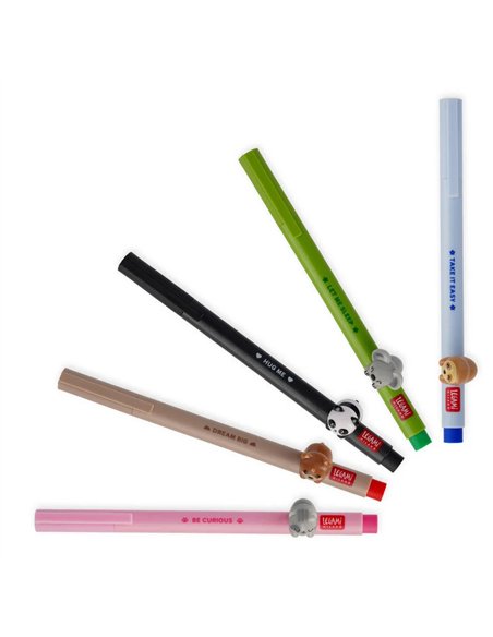Stylo Gel Décoratif Lovely Friends Paresseux - LEGAMI