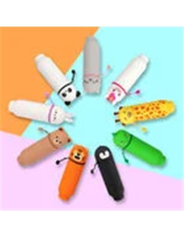 Trousse en Silicone 2-en-1 Kawaii chat - LEGAMI