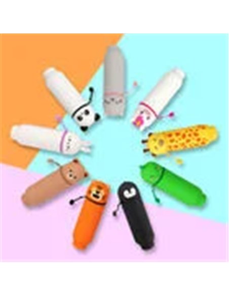 Trousse en Silicone 2-en-1 Kawaii chat - LEGAMI