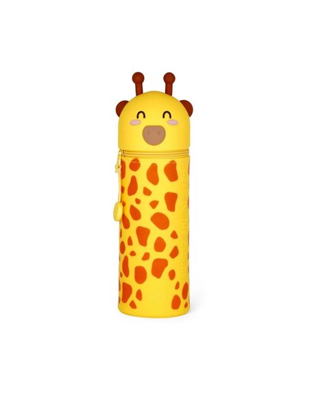 Trousse en Silicone 2-en-1 Kawaii Girafe - LEGAMI