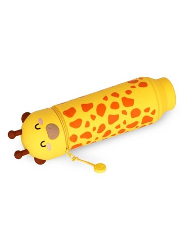 Trousse en Silicone 2-en-1 Kawaii Girafe - LEGAMI