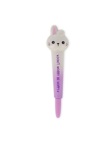 Stylo à Encre Gel Antistress - Squeezies - Lapin - LEGAMI