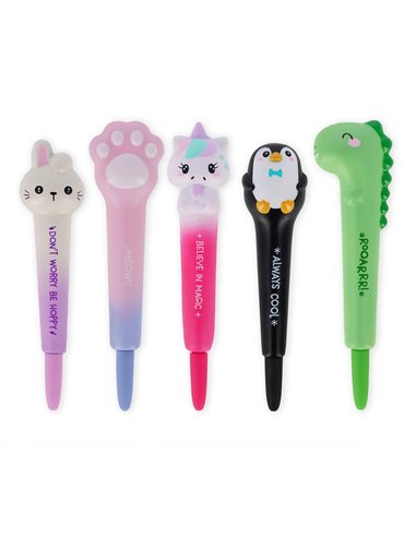 Stylo à Encre Gel Antistress - Squeezies - Lapin - LEGAMI