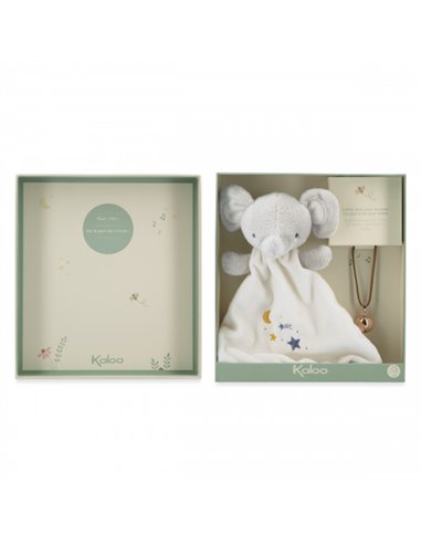 Coffret bola et doudou éléphant - Kaloo