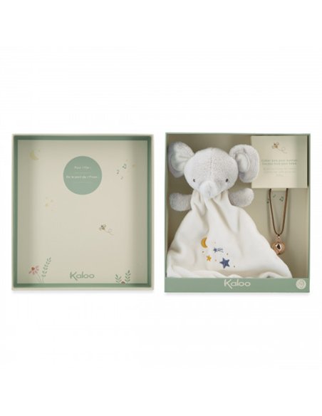 Coffret bola et doudou éléphant - Kaloo