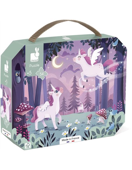 Puzzle licornes - 54 pcs - Janod
