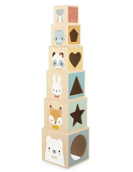 Pyramide pure en bois - janod