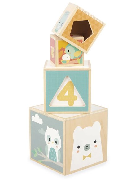 Pyramide pure en bois - janod