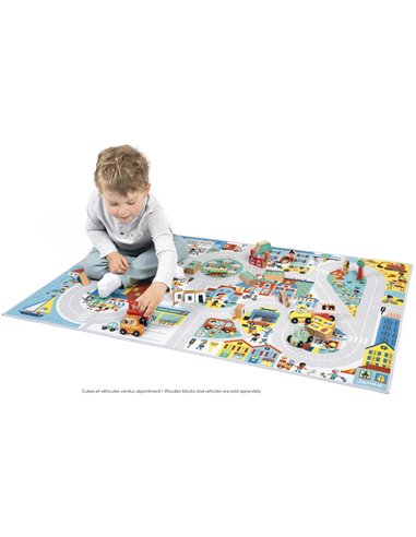 Tapis de voitures croos roads - Ville - Janod