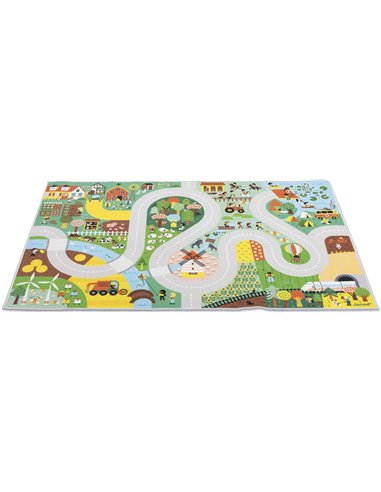 Tapis de voitures croos roads - campagne - Janod