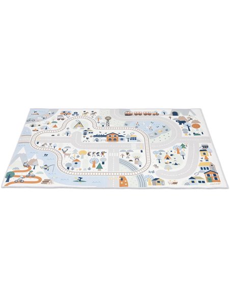 Tapis de voitures cross roads - la vallée blanche - Janod