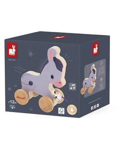 Ane à promener - ferme - janod 2