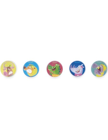 Balle rebondissante applepop - Janod