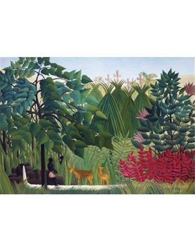 PUZZLE 1000 P La cascade - Le Douanier Rousseau