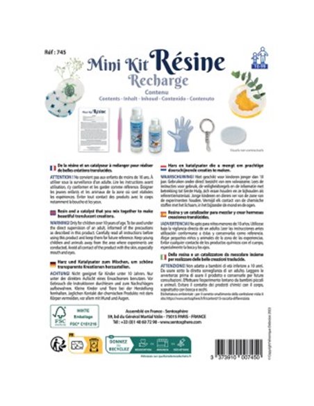 Mini kit résine