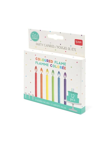 Bougies avec Flamme Colorée - Legami